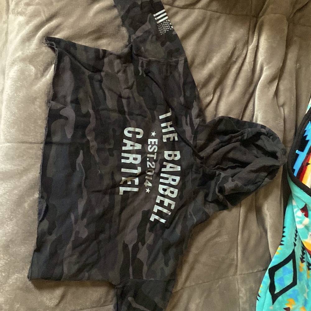 Barbell Kartel brand new crop top hoodie, never worn